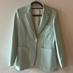 Mint green Sandro blazer